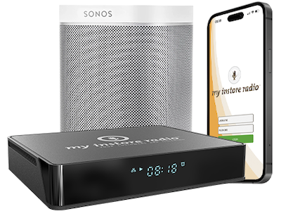 How To Connect My Instore Radio With Sonos Speakers